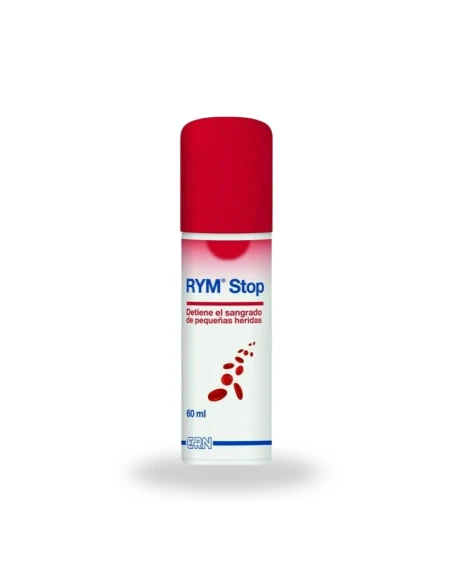 RYM Stop 60 ml. Detiene el sangrado menor en pequeñas areas